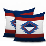 Founding 2 Sets Indoor/Outdoor Reversible Square Pillow
