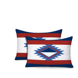 Founding 2 Sets Indoor/Outdoor Reversible Rectangular Pillow
