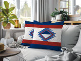 Founding 2 Sets Indoor/Outdoor Reversible Square Pillow