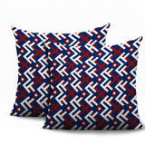 Fourth of July 2 Sets Indoor/Outdoor Reversible Square Pillow