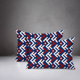 Fourth of July 2 Sets Indoor/Outdoor Reversible Rectangular Pillow