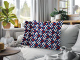 Fourth of July 2 Sets Indoor/Outdoor Reversible Square Pillow