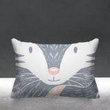 Foxy Animal Reversible Indoor/Outdoor Rectangular Pillow
