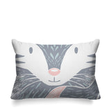 Foxy Animal Reversible Indoor/Outdoor Rectangular Pillow