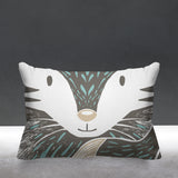Foxy Animal Reversible Indoor/Outdoor Rectangular Pillow