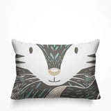 Foxy Animal Reversible Indoor/Outdoor Rectangular Pillow