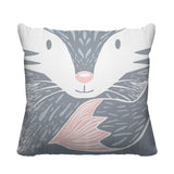 Foxy Reversible Throw Square Pillow