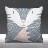 Foxy Reversible Throw Square Pillow