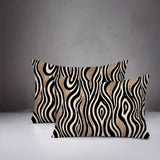 Franki Zebra Print Indoor/Outdoor Reversible Rectangular Pillow