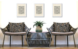 Franki Zebra Print Indoor/Outdoor Reversible Rectangular Pillow