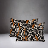 Franki Zebra Print Indoor/Outdoor Reversible Rectangular Pillow