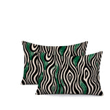 Franki Zebra Print Indoor/Outdoor Reversible Rectangular Pillow
