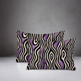 Franki Zebra Print Indoor/Outdoor Reversible Rectangular Pillow