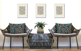 Franki Zebra Print Indoor/Outdoor Reversible Rectangular Pillow