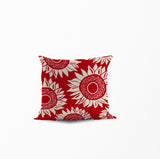 Frannie Floral Reversible Indoor/Outdoor Square Pillow Cover