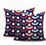 Freedom 2 Sets Indoor/Outdoor Reversible Square Pillow