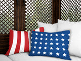 Freedom Day 2 Sets Indoor/Outdoor Reversible Rectangular Pillow