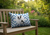 French Bulldog  Indoor/Outdoor Reversible Rectangular Pillow