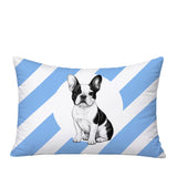 French Bulldog  Indoor/Outdoor Reversible Rectangular Pillow