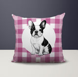 French Bulldog  Indoor/Outdoor Reversible Square Pillow
