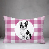 French Bulldog  Indoor/Outdoor Reversible Rectangular Pillow