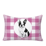 French Bulldog  Indoor/Outdoor Reversible Rectangular Pillow