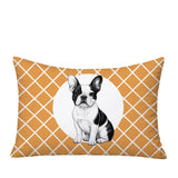 French Bulldog  Indoor/Outdoor Reversible Rectangular Pillow