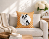 French Bulldog  Indoor/Outdoor Reversible Square Pillow