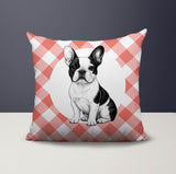 French Bulldog  Indoor/Outdoor Reversible Square Pillow
