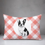 French Bulldog  Indoor/Outdoor Reversible Rectangular Pillow