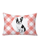 French Bulldog  Indoor/Outdoor Reversible Rectangular Pillow