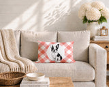 French Bulldog  Indoor/Outdoor Reversible Rectangular Pillow
