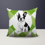 French Bulldog  Indoor/Outdoor Reversible Square Pillow