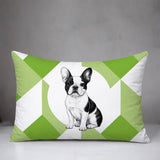 French Bulldog  Indoor/Outdoor Reversible Rectangular Pillow