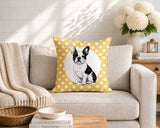 French Bulldog  Indoor/Outdoor Reversible Square Pillow