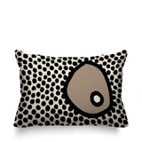 Frida Abstract Reversible Indoor/Outdoor Rectangular Pillow