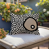 Frida Abstract Reversible Indoor/Outdoor Rectangular Pillow