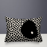 Frida Abstract Reversible Indoor/Outdoor Rectangular Pillow