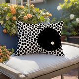 Frida Abstract Reversible Indoor/Outdoor Rectangular Pillow