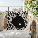 Frida Abstract Square Indoor/Outdoor Throw Pillow