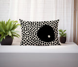 Frida Abstract Reversible Indoor/Outdoor Rectangular Pillow