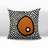 Frida Abstract Square Indoor/Outdoor Throw Pillow