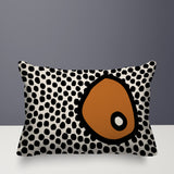 Frida Abstract Reversible Indoor/Outdoor Rectangular Pillow