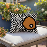 Frida Abstract Reversible Indoor/Outdoor Rectangular Pillow
