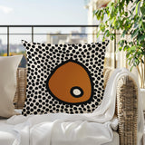 Frida Abstract Square Indoor/Outdoor Throw Pillow