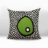 Frida Abstract Square Indoor/Outdoor Throw Pillow