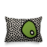 Frida Abstract Reversible Indoor/Outdoor Rectangular Pillow