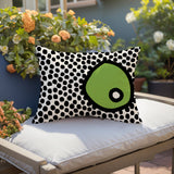 Frida Abstract Reversible Indoor/Outdoor Rectangular Pillow