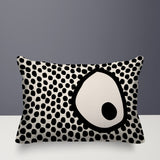 Frida Abstract Reversible Indoor/Outdoor Rectangular Pillow