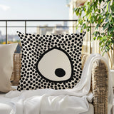 Frida Abstract Square Indoor/Outdoor Throw Pillow